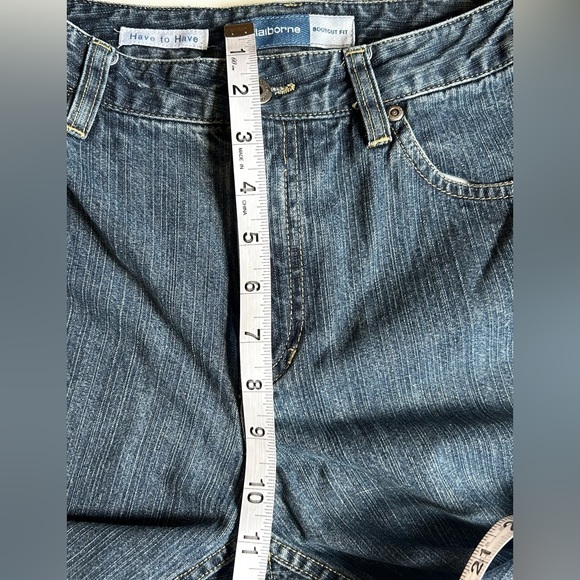 Liz Claiborne women’s size 8L medium wash jeans‎ - Picture 7 of 12